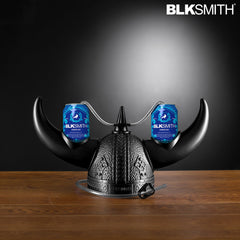 BLKSMITH Viking Drinking Helmet eye catching horn design look