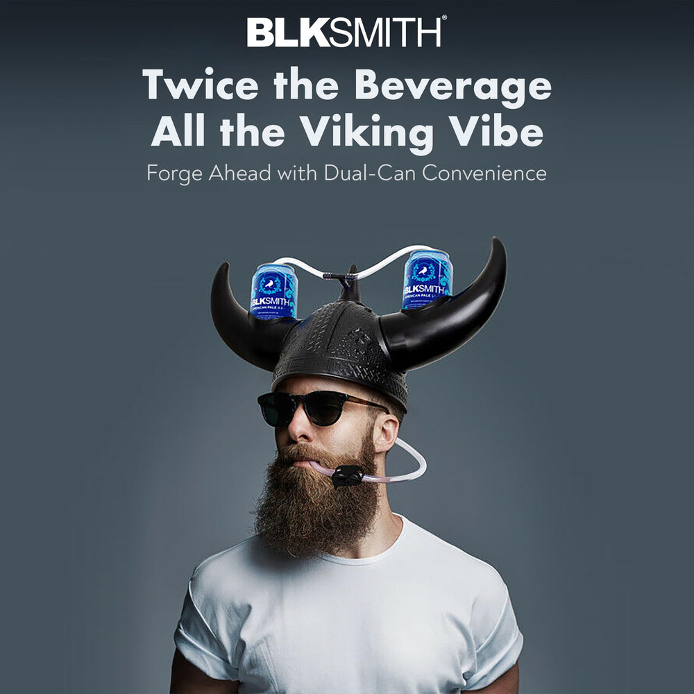 BLKSMITH Viking Drinking Helmet party gag gift for gatherings