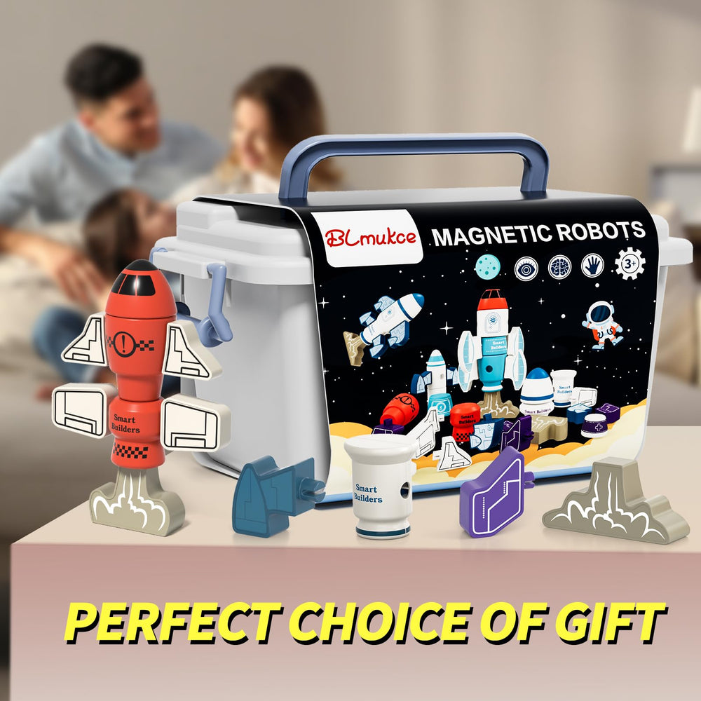 BLmukce ABS plastic magnets offer bright, durable safety for toddlers