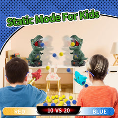 BLmukce dino target image, helps improve hand-eye coordination through interactive aiming.