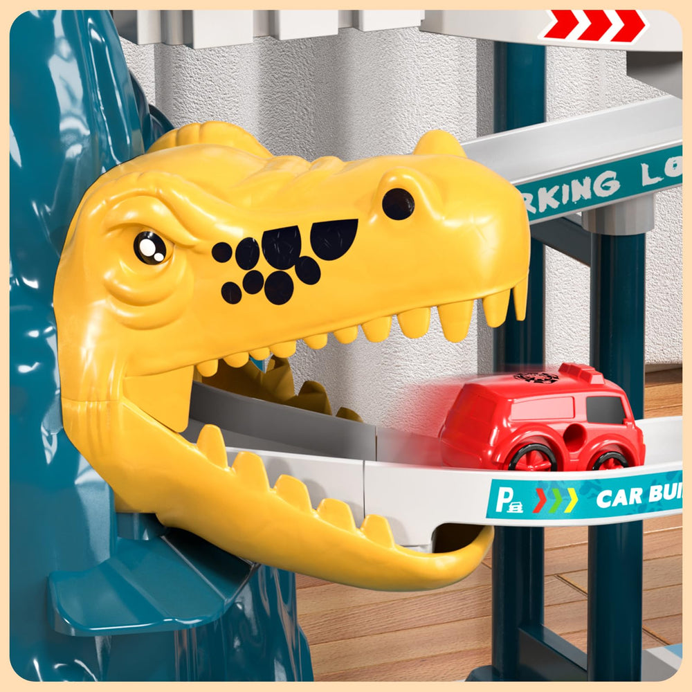 BLmukce Dinosaur Track Map helps kids plan routes and storytelling