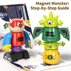 BLmukce alien robot designs encourage versatile STEM exploration and imagination.