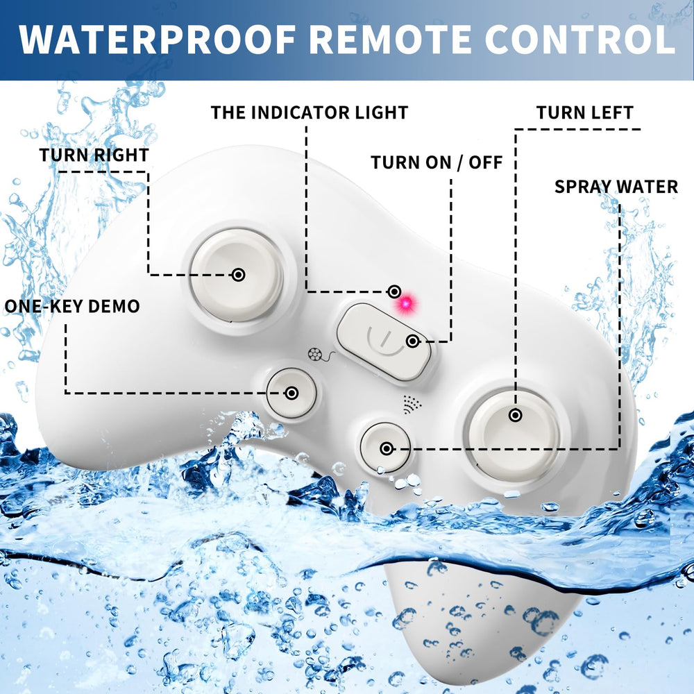 BLmukce waterproof ABS body resists splashes and bumps.