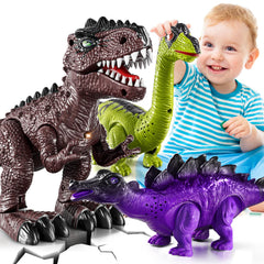 BLmukce T-Rex walking dinosaur toy with lights and roars for immersive play