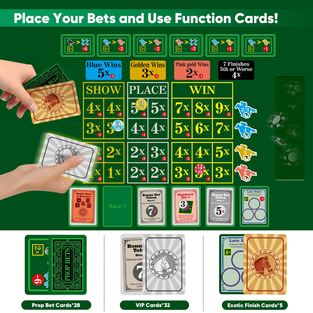 BlockstarterX prop bet cards: unique betting opportunities during gameplay.