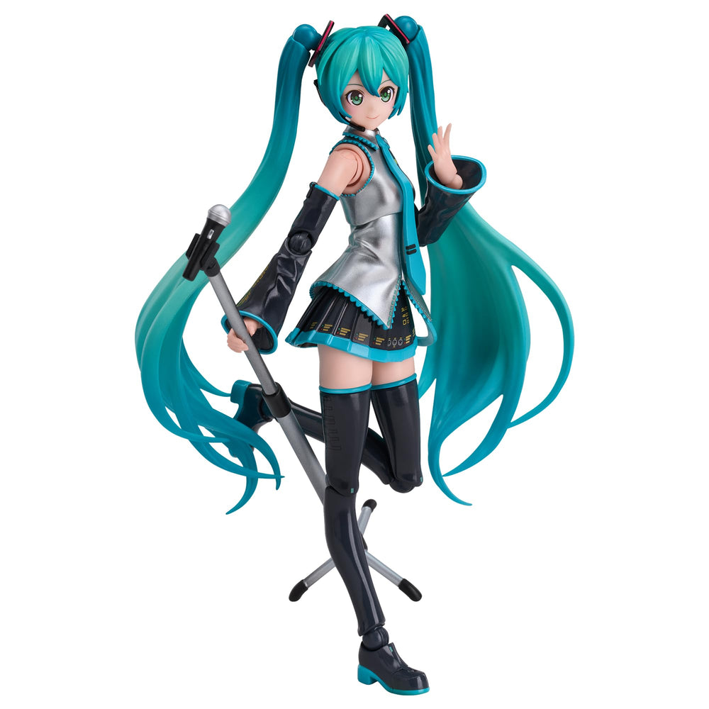 BLOKEES Fantastics Hatsune Miku display stand keeps figures stable and attractive.