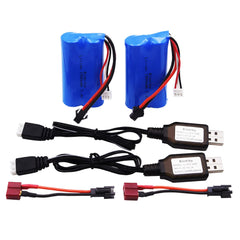 Blomiky contents include two batteries and two adapters.