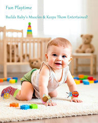BLOOBLOOMAX soft fabric close-up—safe, baby-friendly materials that are easy to clean.