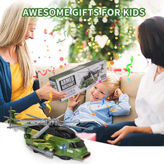 Bloolilies army helicopter toy gift-ready packaging for a ready surprise