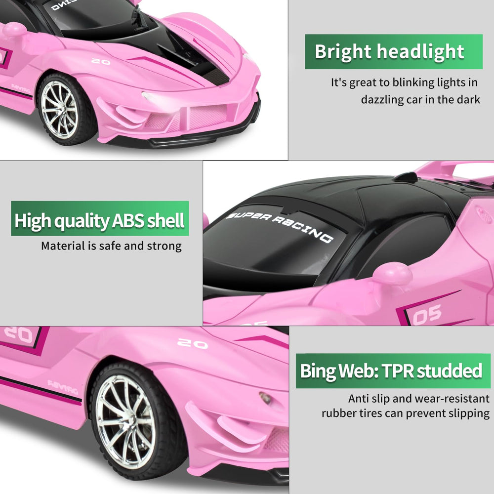 Bloolilies RC car uses safe materials designed for child play