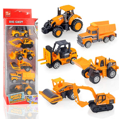 Blooming Lilies diecast excavator brings excavation play to life.