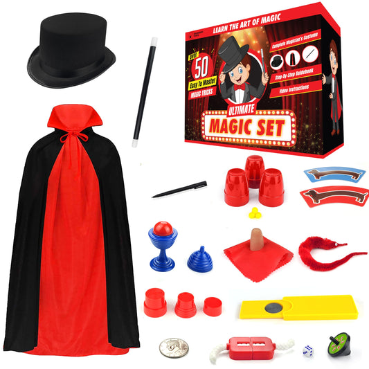 BLOONSY Magic Kit kids costume for pretend play and stage fun