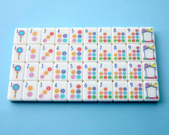 Blossom compact tile bag keeps pieces organized during travel or family game nights.