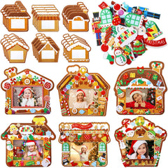 Blosssound gingerbread-house frame set—cute display for holiday memories.