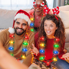 Blowata vibrant multi-color glow enhances holiday celebrations.