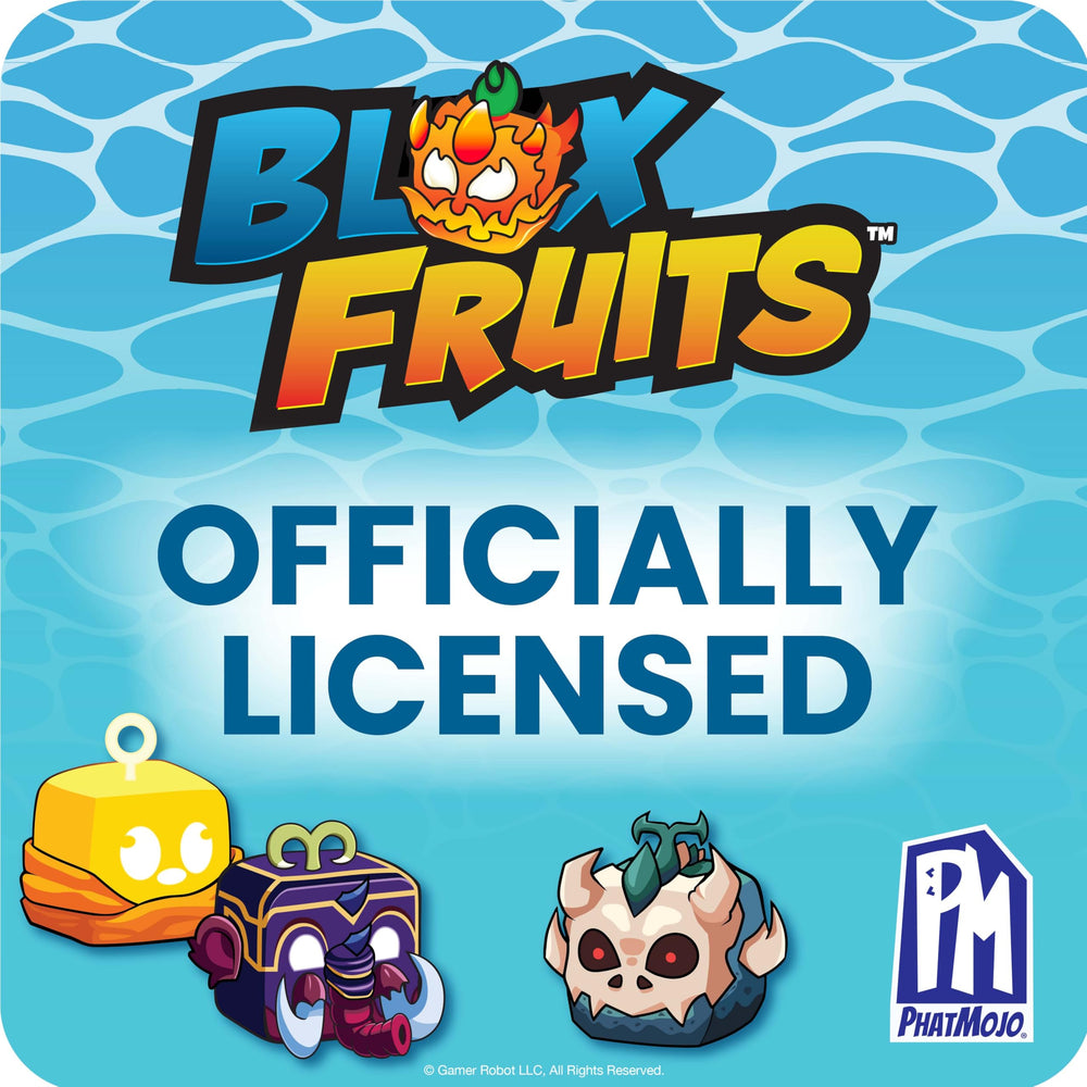 Blox Fruits officially licensed badge confirms authentic merchandise.