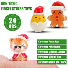 Blue Hydrangea Elf squishy toy sparks festive fun and focus during lessons.