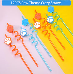 Blue Hydrangea paw slap bracelets for group activities.