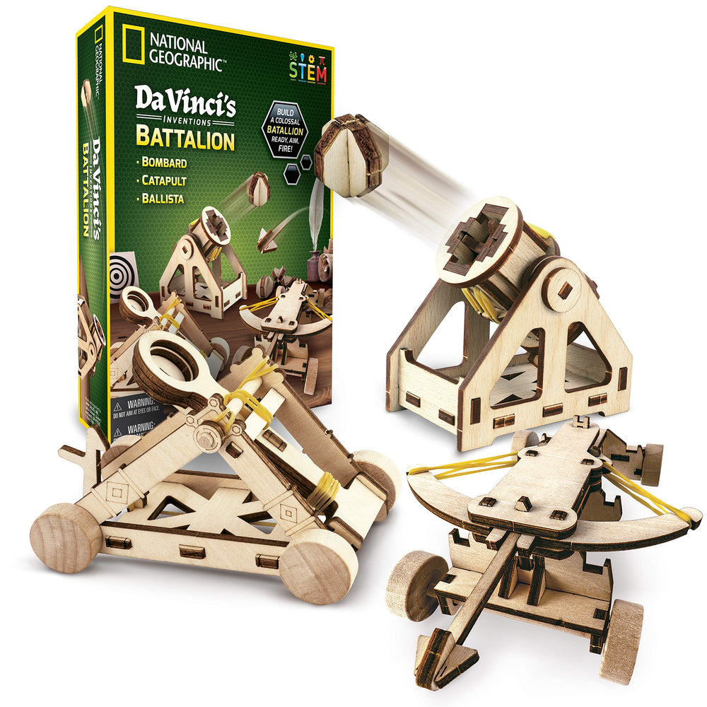Blue Marble NatGeo Da Vinci rubber bands and quick setup for play.