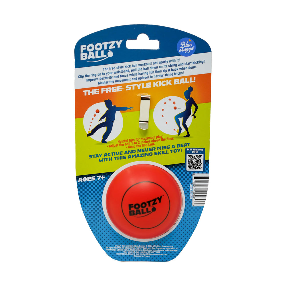 FootzyBall packable, lightweight design fits into bags for travel.
