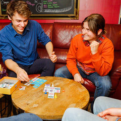 Blue Orange Link City board game mayor card invites strategic discussion.