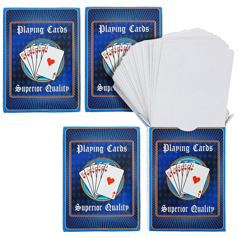 Blue Panda blank tarot cards suitable for journaling and practice