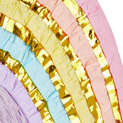 Blue Panda mini pinata creates colorful centerpiece and interactive activity