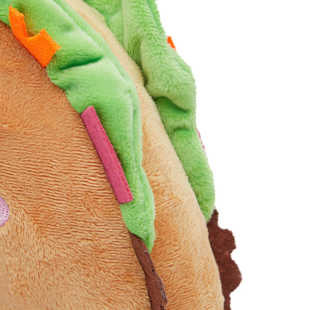 Blue Panda Taco Pillow travels easily as a cozy companion on the go