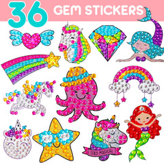 Blue Squid Summer Fun Diamond Art Kit delivers bright, calming crafting for kids.