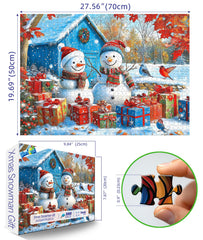 Blueforest 1000-piece puzzle with HD print delivering crisp, vibrant colors.