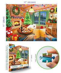 Blueforest 300-piece adult puzzle in HD print highlighting intricate details