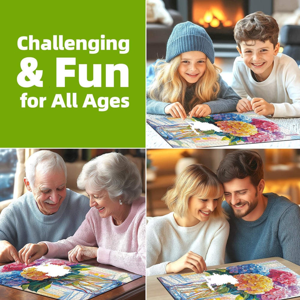 Blueforest puzzle solving during gatherings promotes connection and calm.