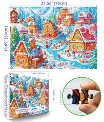 Blueforest HD poster included to help track progress while solving.
