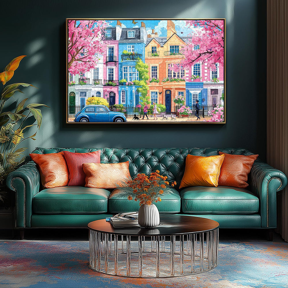 Blueforest HD reference poster included to help puzzlers start.