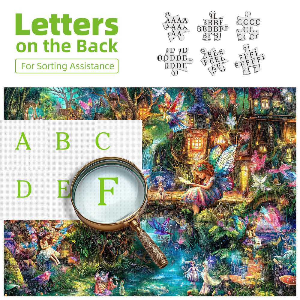 Blueforest high-res print quality puzzle image to preserve colors while solving.