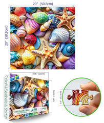Blueforest precision-cut 500 pieces – flawless interlock for satisfying adult puzzle sessions