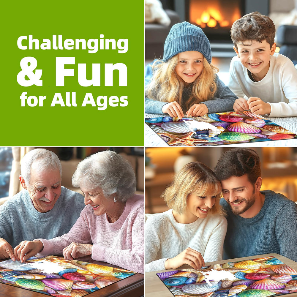 Blueforest 3-in-1 decor puzzle – doubles as art when finished