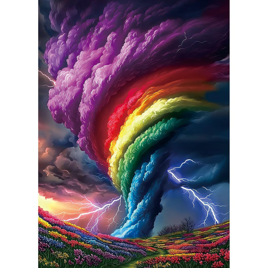 Blueforest Rainbow Tornado puzzle box view, ideal for adult game nights and gifts.