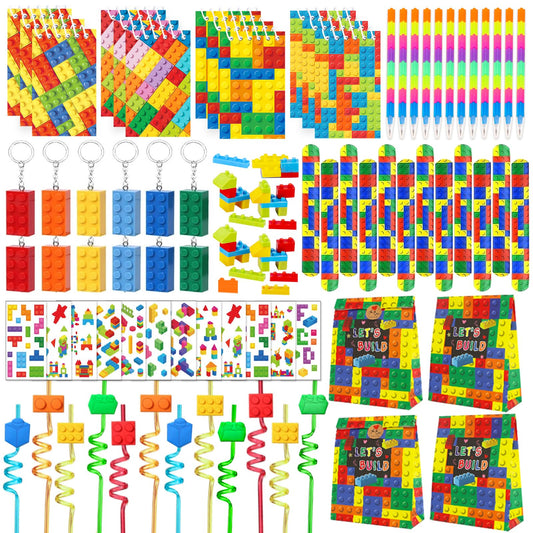 Bluegogo building-block mini notebooks for party favors, ideal for doodling and notes