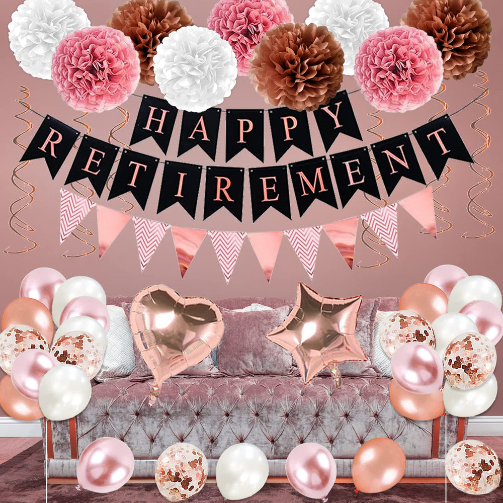 Bluegogo rose gold latex balloons add durable, elegant décor