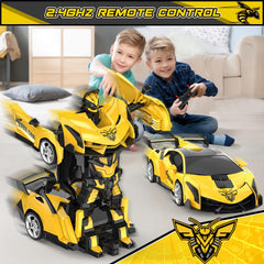 BLUEJAY Transform RC Car in car mode, easy one-button control.