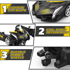 BlueJAY Transform RC Car with a rechargeable battery for longer play sessions.