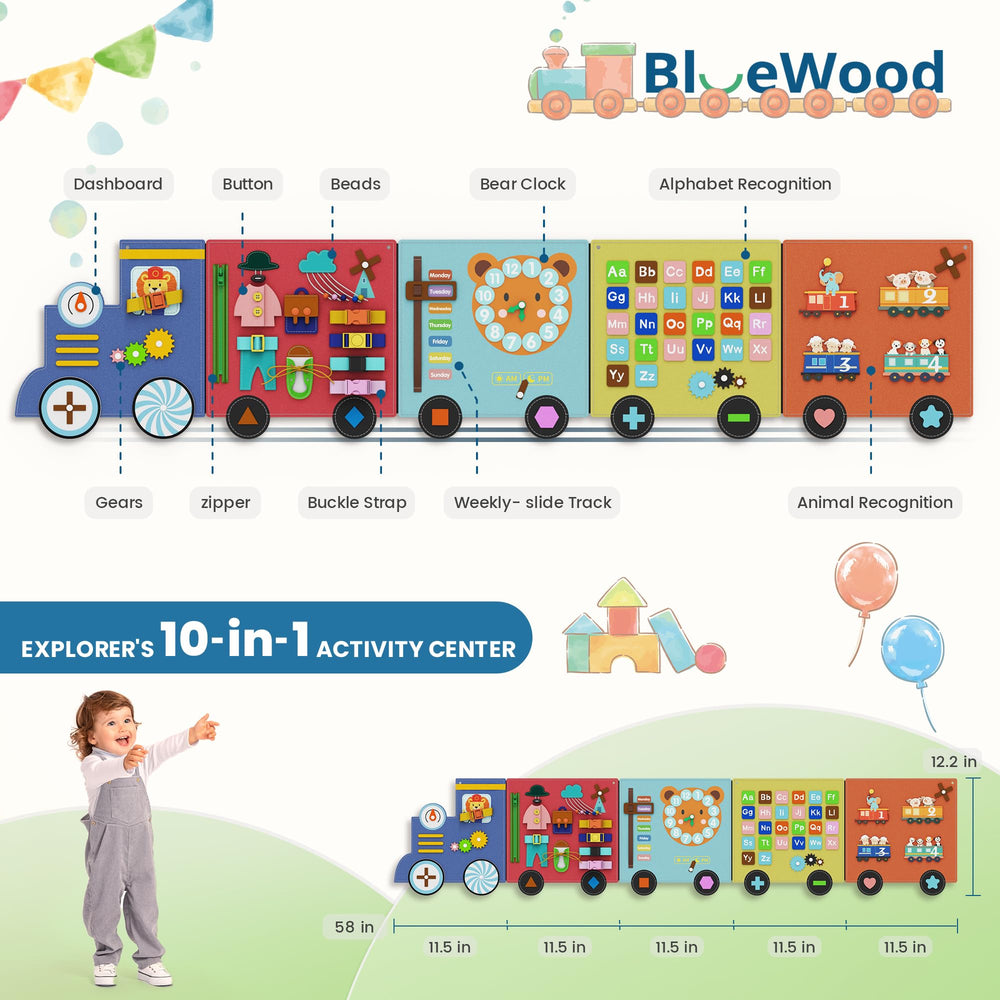 BlueWood CPC-certified biodegradable felt supports eco-friendly play.