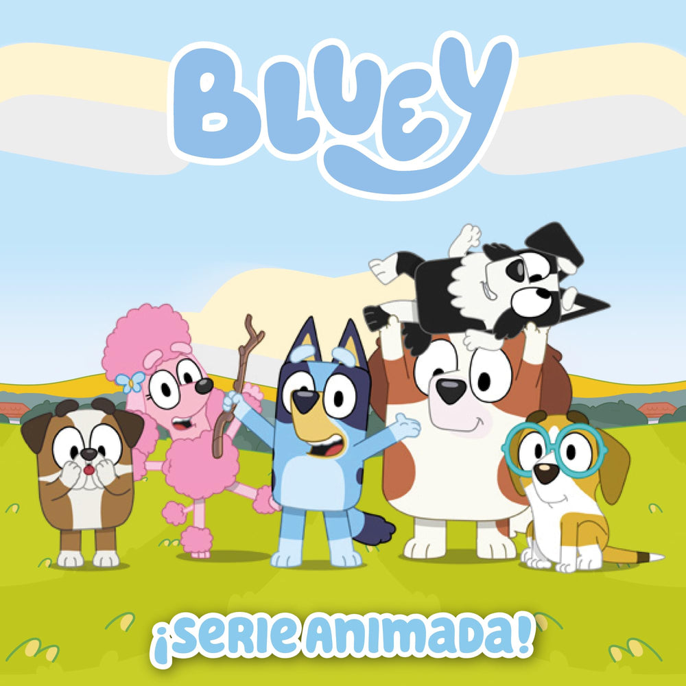 Bluey adventure figures eight-pack play set for family storytelling