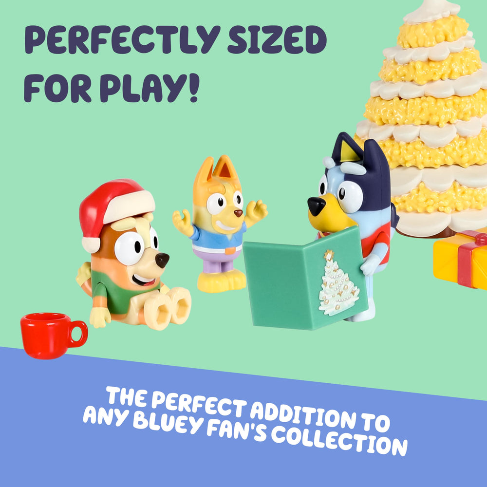 Bluey Christmas jumpers on Bluey and Bingo enhance festive storytelling.