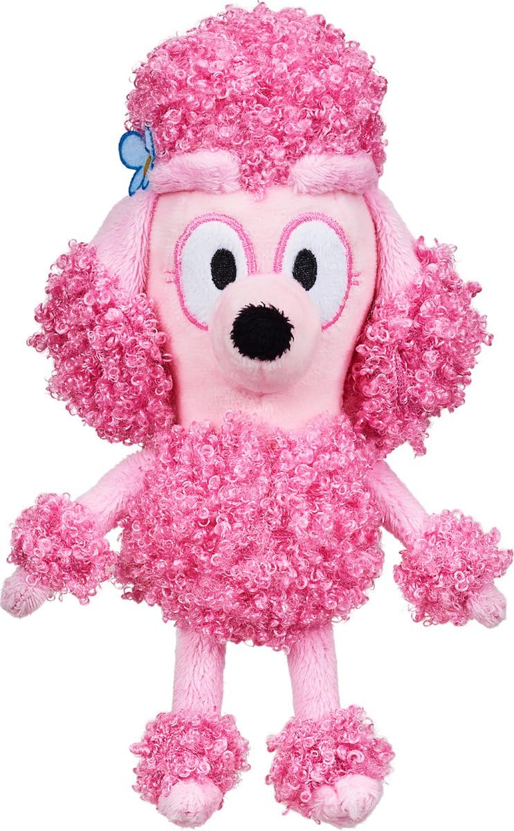 Bluey Coco plush soft fabric, travel-friendly size ideal for stories and showtime.