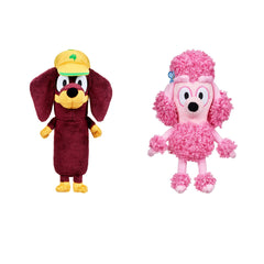 Bluey Coco Snickers soft fabric plush designed for cozy cuddles.