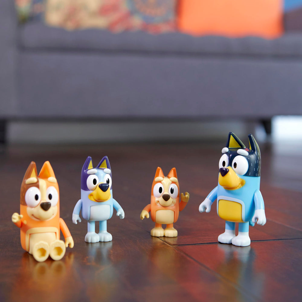 Bluey figures cake topper-ready adds playful touch to celebrations.