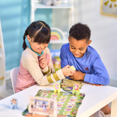 BLUEY Grannies Game bright pieces are durable for little hands and frequent use.