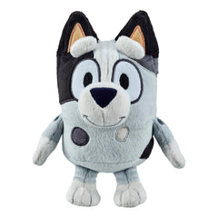 Bluey Muffin plush standing pose, a compact cuddle buddy for play and display.